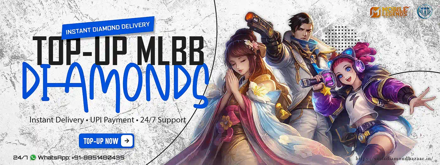 Mobile legends diamond recharge india - instant top up