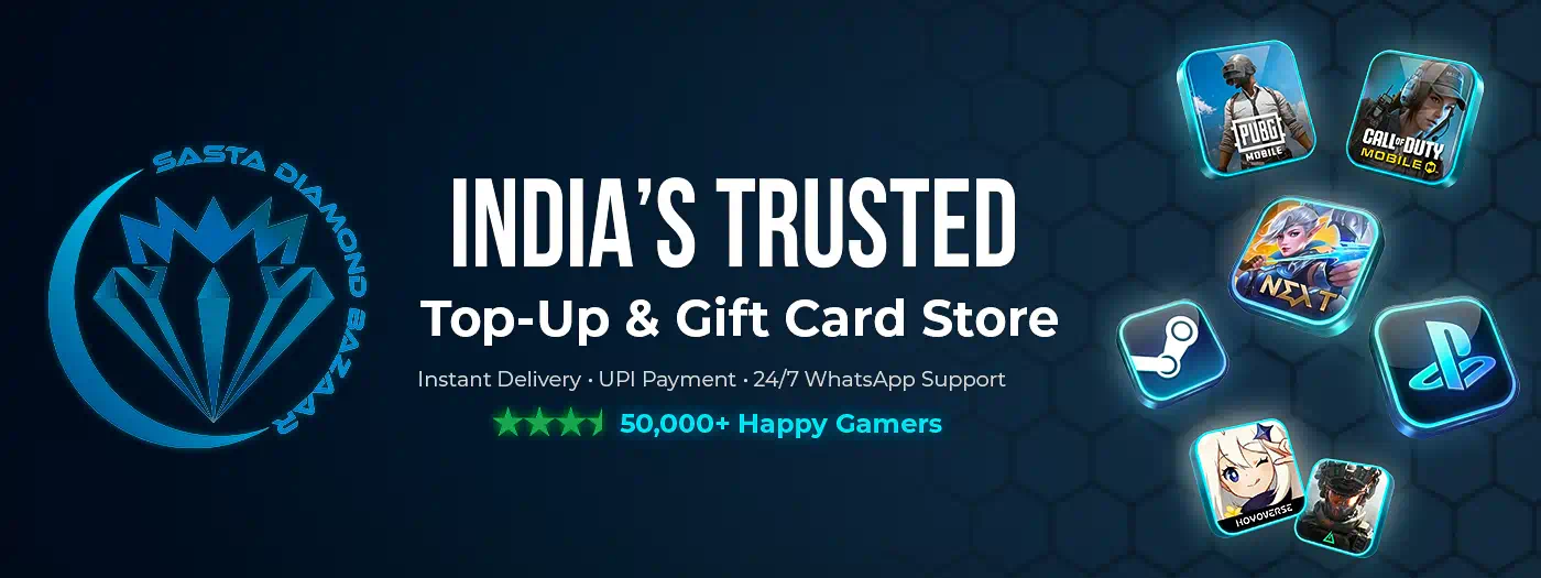 Sasta diamond bazaar - india's trusted top-up & gift card store
